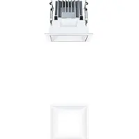 Zumtobel 60817922 LED Decken-Einbauleuchte P-INF Q100L 1000-940 LDO WH TL