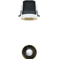 Zumtobel 60817539 LED Decken-Einbauleuchte PANOS INF R100V 15W 930 LDO SP-GD TL