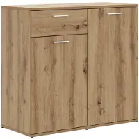 vidaXL Sideboard Artisan-Eiche 80x36x75 cm Holzwerkstoff