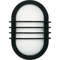 Albert Außenlampe Ovalla Schwarz