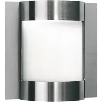 Albert 696187 Wandleuchte Typ Nr. 6187 - Edelstahl, für 1 x Lampe, E27