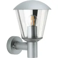 Albert Wandleuchte in Silber E27 IP54 300mm