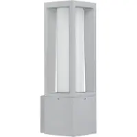 Albert Gartenlampe Oblong 35 cm grau