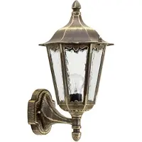 Albert 651818 Wandleuchte Typ Nr. 1818 - Farbe: braun-messing, für 1 x Lampe, E27