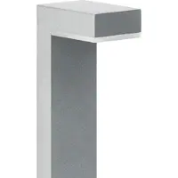 Albert 692086 Pollerleuchte Typ Nr. 2086 - Farbe: Silber, mit 1 x LED 10 W, 900 lm, 3000 K