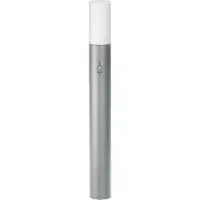 Albert 693078 Pollerleuchte Typ Nr. 3078, mit BWM - Farbe: silber, 1 x LED 10 W, 900 lm, mit Leuchtmittel der Energieeffizienzklasse: E