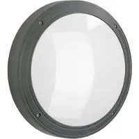 Albert 626338 Wand- und Deckenleuchte, Typ Nr. 6338 - Farbe: anthrazit, 1 x LED 13 W, 1500 lm