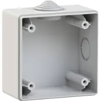 Pce 86300g Gehäuse Aufputz grau .inkl.Schrauben