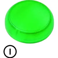 Eaton 218384 Linse, Leuchtmelder grün, flach, I M22-XL-G-X1 - 10 Stück