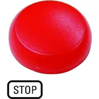 Eaton 218412 Linse, Leuchtmelder rot, flach, STOP M22-XL-R-GB0 - 10 Stück