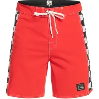 Quiksilver Boardshorts "Original Arch 18", Herren, Gr. 28(XS), rot (high risk rot), Obermaterial: 46% Polyester, 40% Polyester, 8% Elasthan, 6% Baumwolle., Hosen Boardshorts