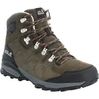 Jack Wolfskin Refugio Texapore Mid M Sportschuhe Herren Outdoorschuhe Wanderstiefel Grün Freizeit, Schuhgröße:EUR 48.5 | UK 13