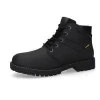 Camel active Bust Herrenschuhe Stiefeletten Schnürstiefel Schwarz Freizeit