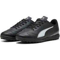 Puma Fußballschuh "VITORIA II TT JR", Damen, Gr. 37,5, weiß (schwarz, weiß), Synthetik, Schuhe Fußballschuh, für synthetische Hartplätze
