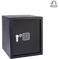 Yale Elektronischer Tresor Groß, YEC/390/DB2, mit alarm & Tastenfeld, Schwarz