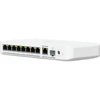 Ubiquiti UniFi Flex 2.5G PoE – 8-Port 2,5 GbE PoE++ Managed Switch mit 10 GbE Uplink, Weiß