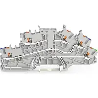 Wago 2203-6661 Installationsetagenklemme,mit Drücker,2,5 mm2,grau 22036661 - 50 Stück