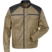 Fristads Jacke 4555 STFP - XS / Khaki/Schwarz