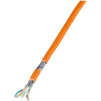 EFB Elektronik 99981.200-CPR INFRALAN Cat.7 1000 AWG23, S/FTP 4P CPR Cca orange, 200m 99981200CPR