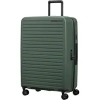 Samsonite Hartschalen-Trolley "RESTACKD, verschiedene Größen und Farben" mit Packtaschen, 99 l 4 Rollen für Urlaub, Reise, Ferien und Geschäftsreise, mit Volumenerweiterung