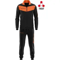 Givova Visa Fluo Trainingsanzug Schwarz 11-12 Years Jungen,Mädchen Schwarz 11-12 Years