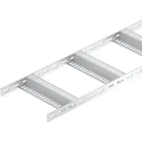 Obo Bettermann OBO 7099782 Kabelleiter Schiffbau mit Z-Sprosse 40x610x3000 Aluminium gebeizt SLZ 600 ALU - 3 Meter