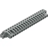 Wago THT-Federleiste abgewink.