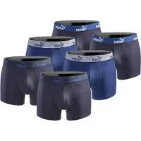 Puma Herren Boxershorts 6er Pack true blue - XL