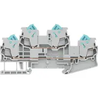 Siemens 8WH30200AE00 Doppelstockklemme mit Schnellanschluss, Querschnitt: 0, 25-1, 5mm2, Breite: 5, 2mm - 50 Stück