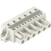Wago 721-209/027-000 1-Leiter-Federleiste,CAGE CLAMP,2,5 mm2,lichtgrau 721209027000 - 25 Stück