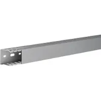 Hager DNG3703707030B Verdrahtungskanal aus PVC DNG 37x37mm steingrau - 2 Meter