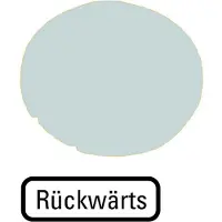 Eaton 218323 Tastenlinse, flach weiß, RÜCKWÄRTS M22-XDL-W-D16 - 10 Stück