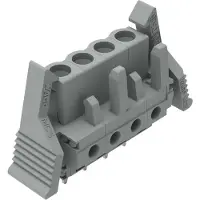 Wago 232-134/039-000 THT-Federleiste,gerade,Rastermaß 5 mm,grau 232134039000 - 50 Stück