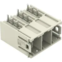 Wago 832-3643 THT-Stiftleiste,Lötstift 1,2 x 1,2 mm,abgewinkelt,lichtgrau 8323643 - 45 Stück