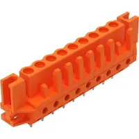 Wago 232-169/047-000 THT-Federleiste,gerade,Rastermaß 5,08 mm,orange 232169047000 - 25 Stück