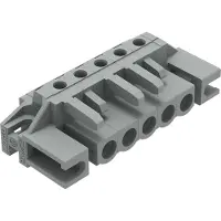 Wago 232-235/047-000 THT-Federleiste,abgewinkelt,Rastermaß 5 mm,grau 232235047000 - 50 Stück