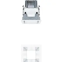 Zumtobel 62909271 LED Decken-Einbauleuchte P-INF Q100H 1600-940 LDO E3D AL WH