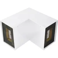 Hager L68619010 Inneneck zu FWK 30 I90 100x160 reinweiß