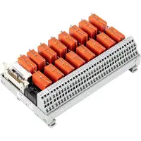 Wago 704-5204 Übergabemodul für Systemverkabelung,Steckverbinder gemäß DIN 41651,Stiftleiste 7045204
