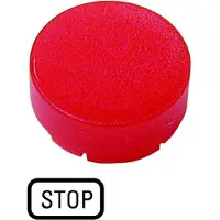 Eaton 218369 Tastenlinse, hoch rot, STOP M22-XDLH-R-GB0 - 10 Stück