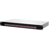 BTR NETCOM BTR 1502507524-B 19 Zoll LWL-Patchfeld OpDAT fix 24xLC-D sw VIK OM4 1502507524B