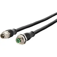 BTR NETCOM BTR 142M5X12010 Verbindungsleitung M12 Stecker gera de - M12 Buchse gerade 8-polig, X-k