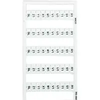 Wago 793-646 WMB-Beschriftungskarte,als Karte,bedruckt,weiß 793646 - 5 Stück