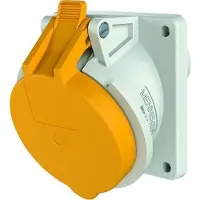 MENNEKES 3110 Anbaudose schraeg, 32A3p 4h110V, IP44