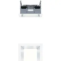 Zumtobel 60816091 LED Decken-Einbauleuchte PANOS EVO Q140L 15W 830 LDO AL WH