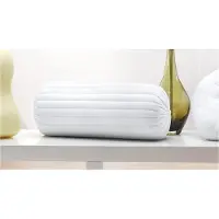 F.A.N. Nackenrolle , weiß, B:40cm H:15cm, Baumwolle, Polyester, Funktionskissen, Nackenrolle, Nackenrolle für entspannte Unterstützung