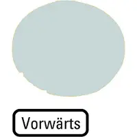Eaton 218322 Tastenlinse, flach weiß, VORWÄRTS M22-XDL-W-D15 - 10 Stück