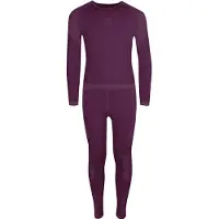 TROLLKIDS - Kid's Hemsedal Baselayer Set - Kunstfaserunterwäsche Gr 110 lila