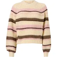 JJXX Kelly Chunky Stripe Jjxx Pullover Beige XL Frau Beige XL