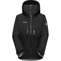 Mammut - Women's Taiss Hardshell Hooded Jacket - Regenjacke Gr L schwarz